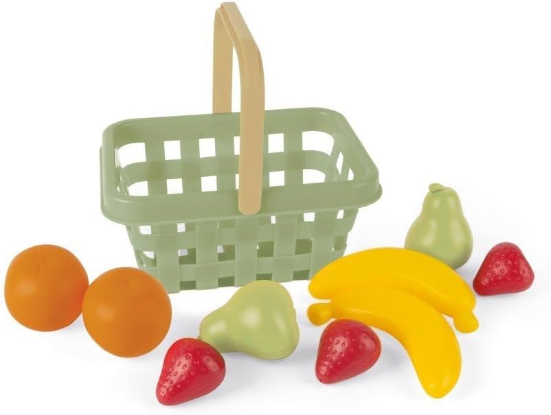 Dantoy 4718 Green Garden Obstkorb - 10‑teiliges Spielset mit Früchten Dantoy 4718 Green Garden Obstkorb - 10‑teiliges Spielset mit Früchten