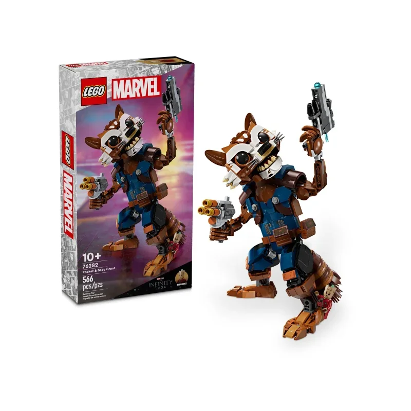 LEGO 76282 Marvel Rocket & Baby Groot LEGO, 76282, Marvel, Rocket, &, Baby, Groot