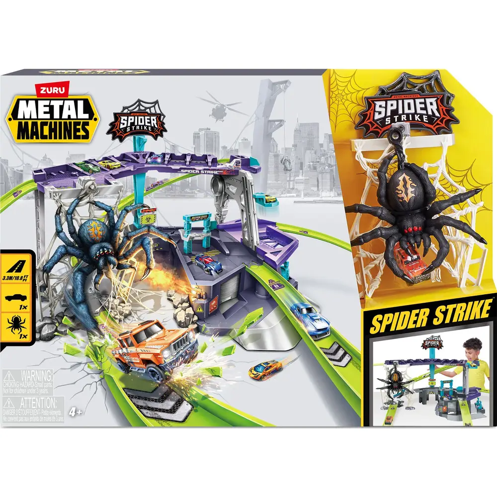 Metal Machines - Garage Spinnenangriff Spielset