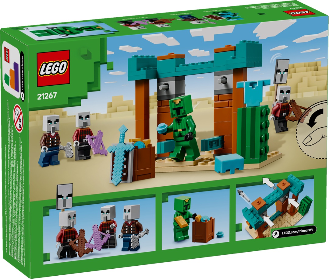 LEGO® Minecraft™ 21267 Die Illager-Wüstenpatrouille LEGO® Minecraft™ 21267 Die Illager-Wüstenpatrouille