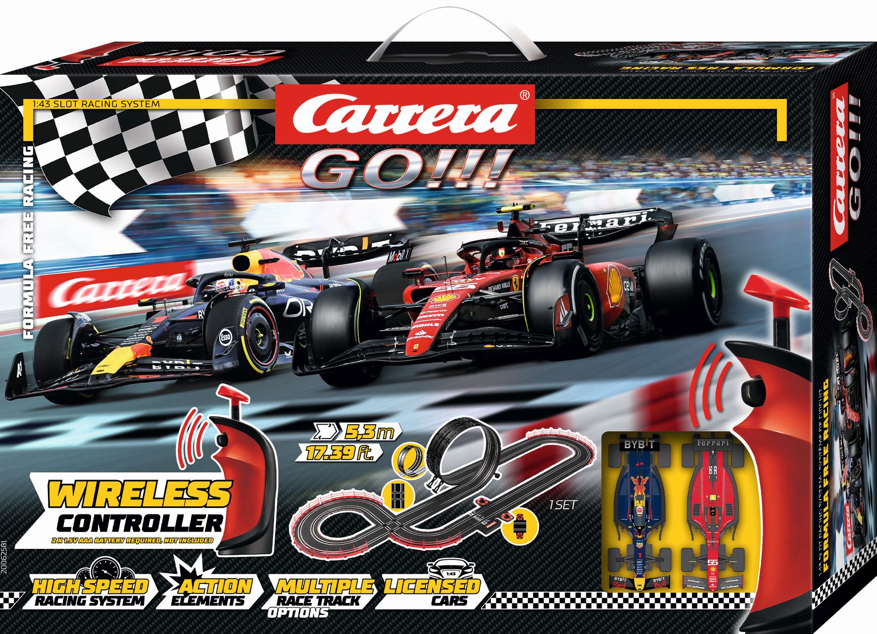 Carrera GO!!! Formula Free Racing [WIRELESS]