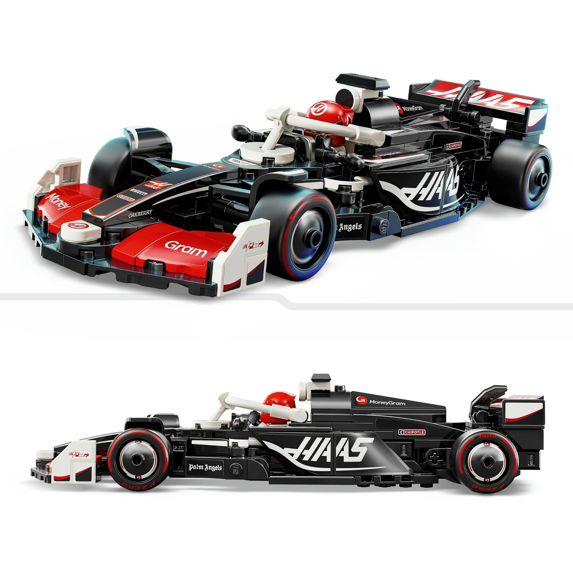 LEGO® Speed Champions MoneyGram Haas F1 Team VF-24 Rennauto 77250