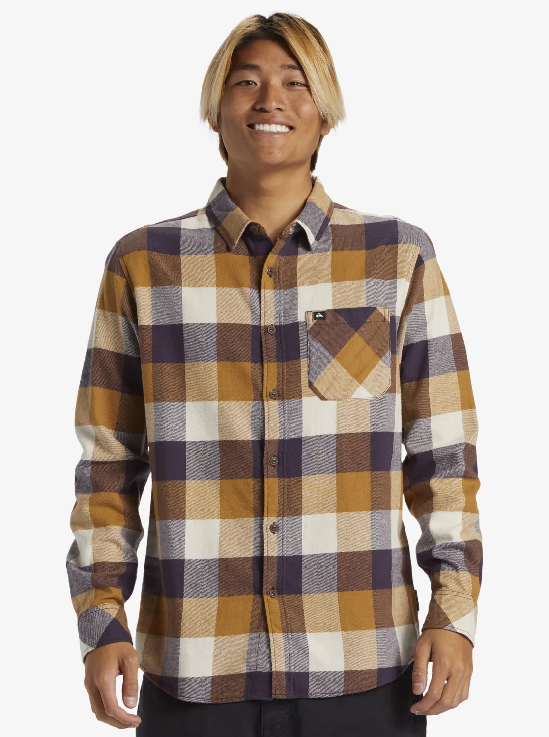 Quiksilver Motherfly  - Flanellhemd für Männer Mehrfarbig GR. L
