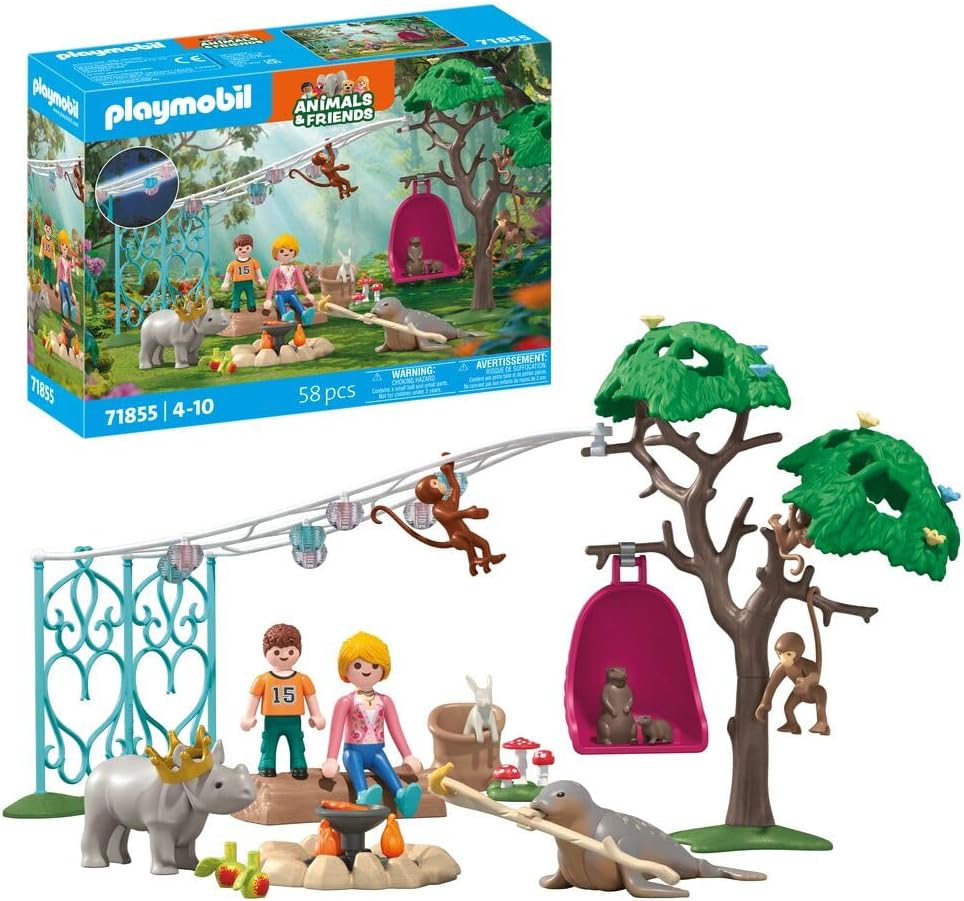 PLAYMOBIL, 71855, lustige, geburtstagsparty, Person, Spielbereich PLAYMOBIL 71855 lustige geburtstagsparty