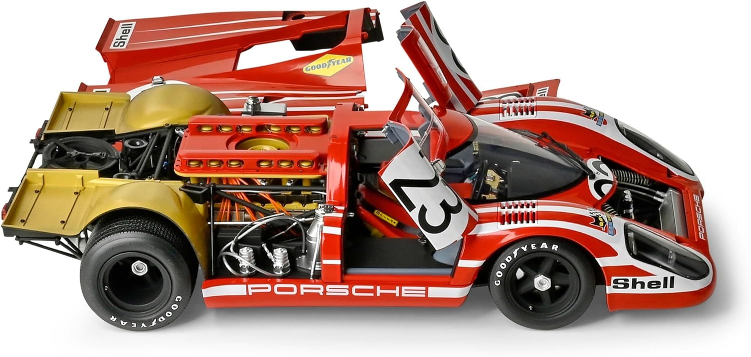 IXO 520010119 Porsche 917KH #23 Salzburg - Premium Modellbausatz 1:8 Maschine, Rad, Rasenmäher, Pflanze, Werkzeug