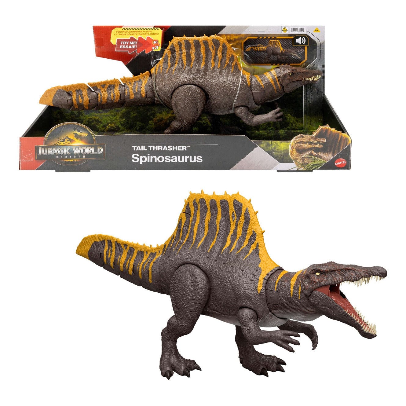 Jurassic World™ Saga Spinosaurus Tier, Dinosaurier, Reptil, T-Rex