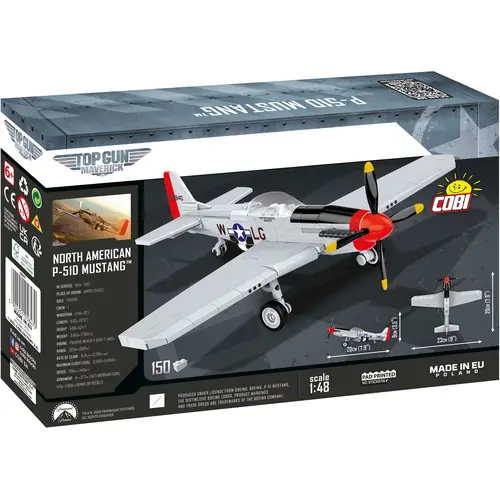 Cobi 5847 P-51D MUSTANG™ scale 1:48 Top Gun Cobi 5847 P-51D MUSTANG™ scale 1:48 Top Gun