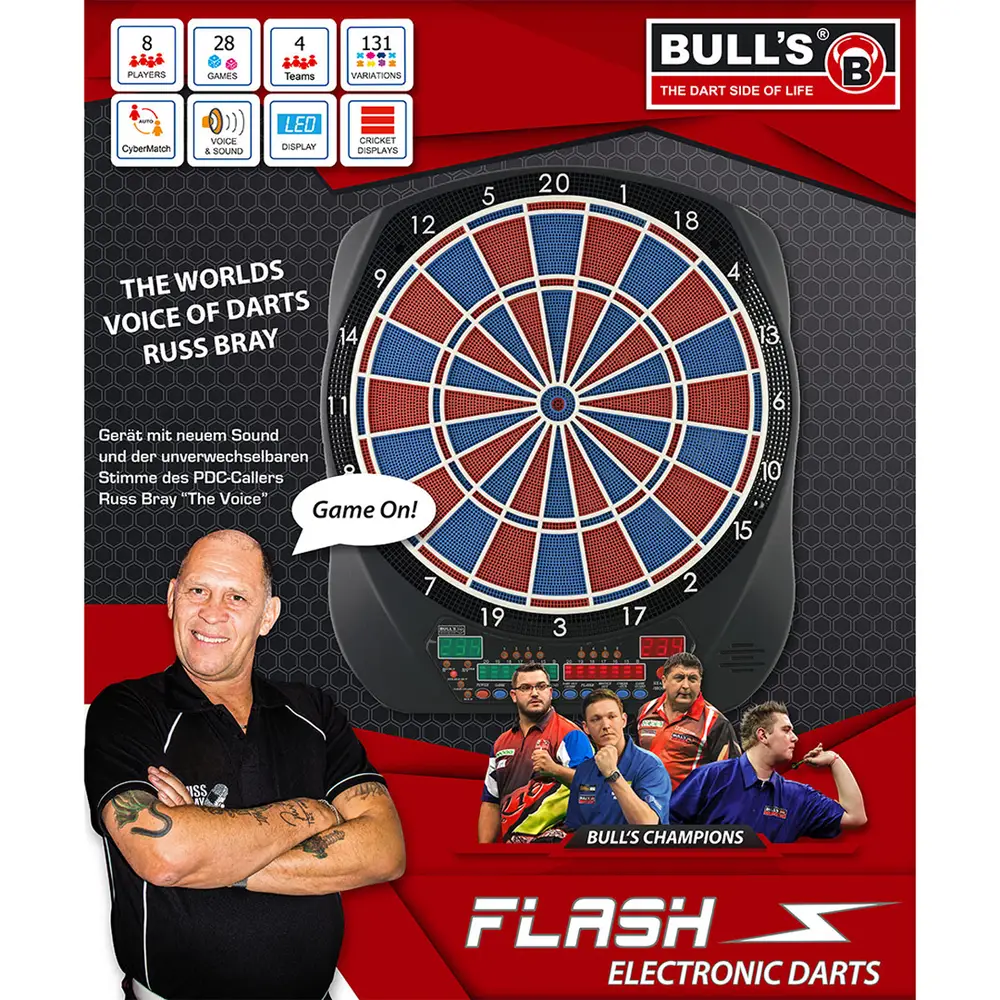 BULL'S E-Dart Flash RB-Sound