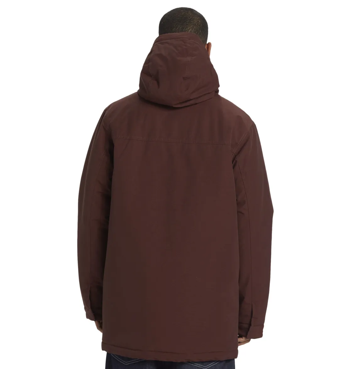 DC Murrayfield - Isolierte Parka-Jacke für Männer Rotbraun GR. L