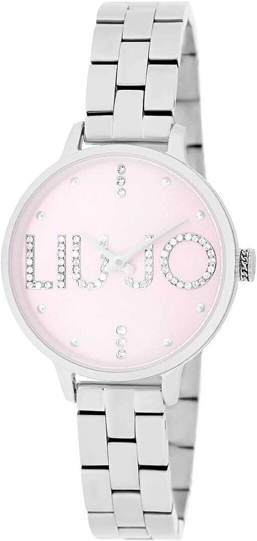 LIU, JO, Couple, Silber, Pink, TLJ2038, Armbanduhr, Arm, Körperteil, Person