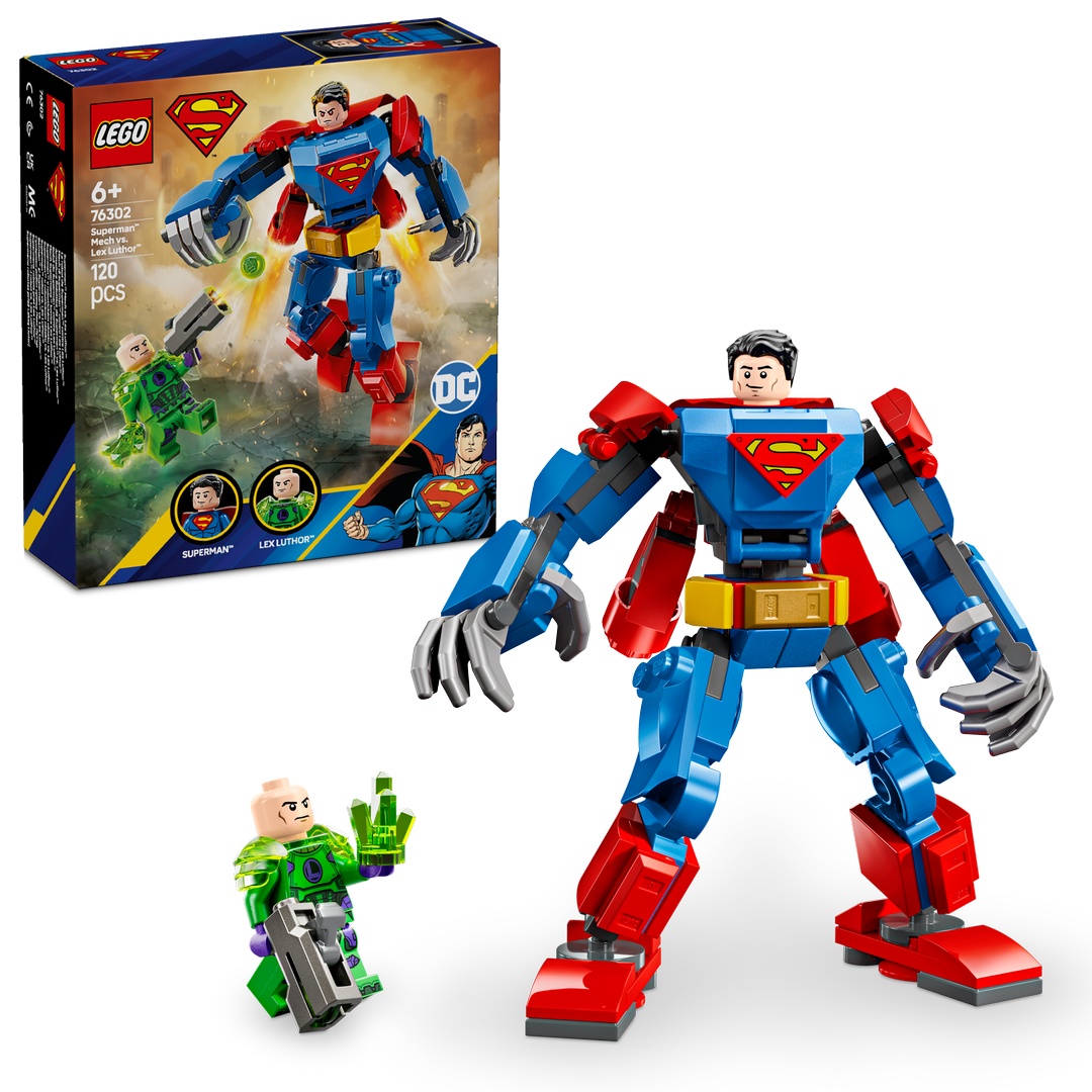 LEGO® DC Comics Super Heroes 76302 Superman™ Mech vs. Lex Luthor™ LEGO® DC Comics Super Heroes 76302 Superman™ Mech vs. Lex Luthor™