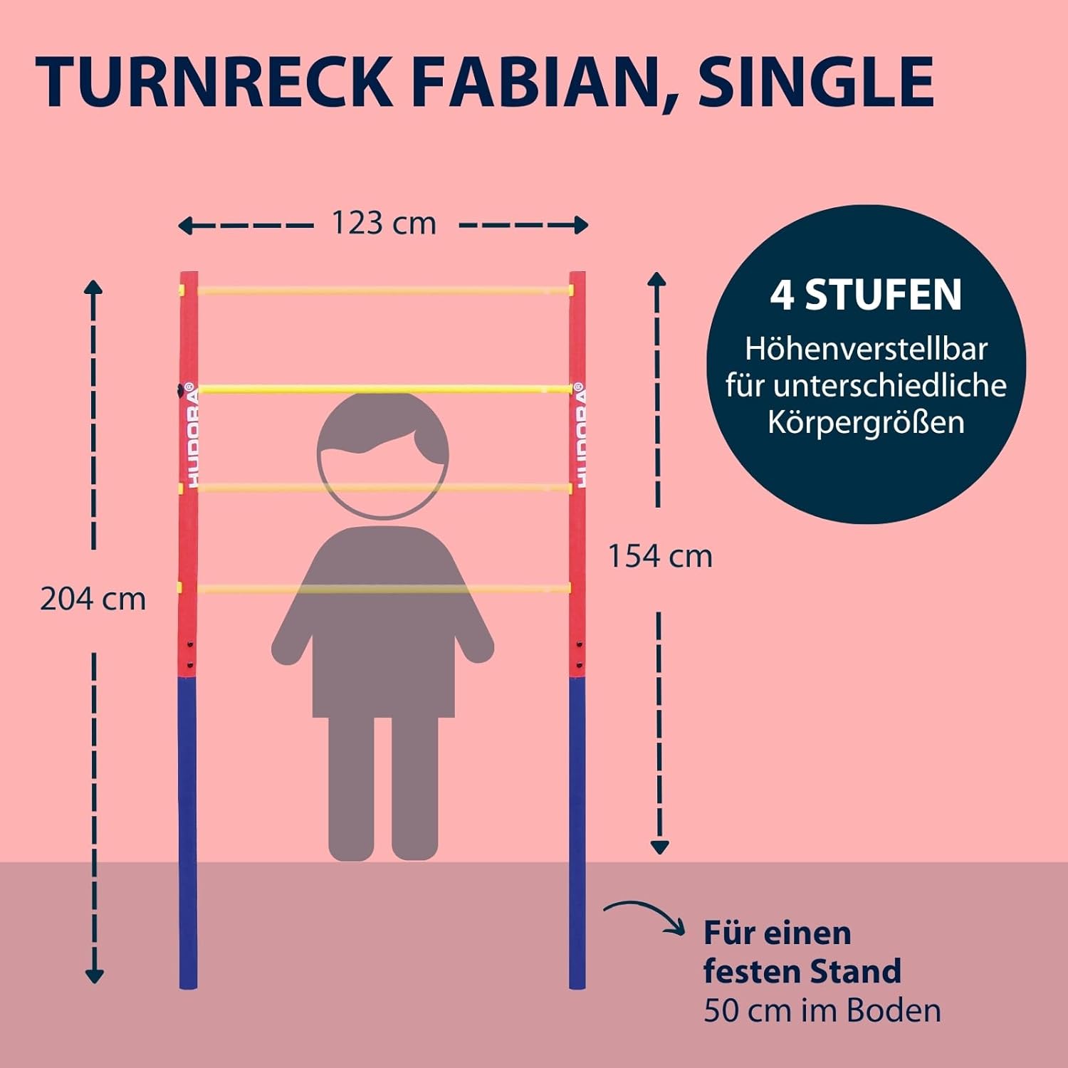 HUDORA Turnreck Fabian Single