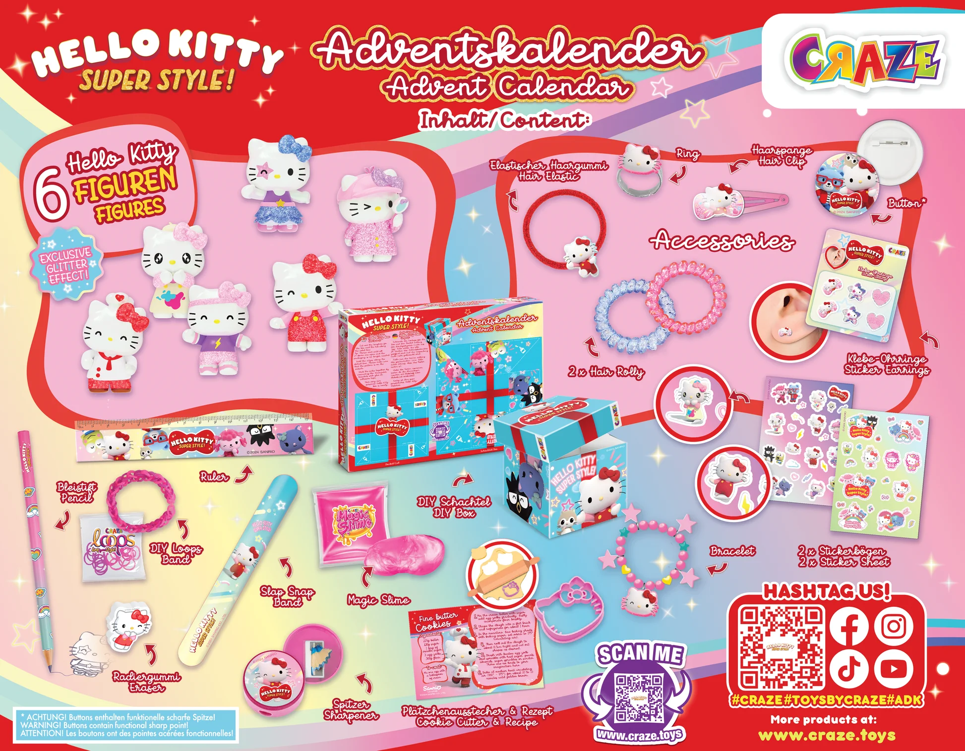 Adventskalender Hello Kitty 2025