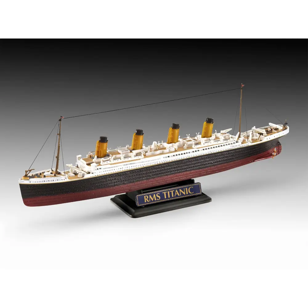Revell 05727 Geschenk-Set R.M.S. Titanic – Doppelmodell 1:700 & 1:1200