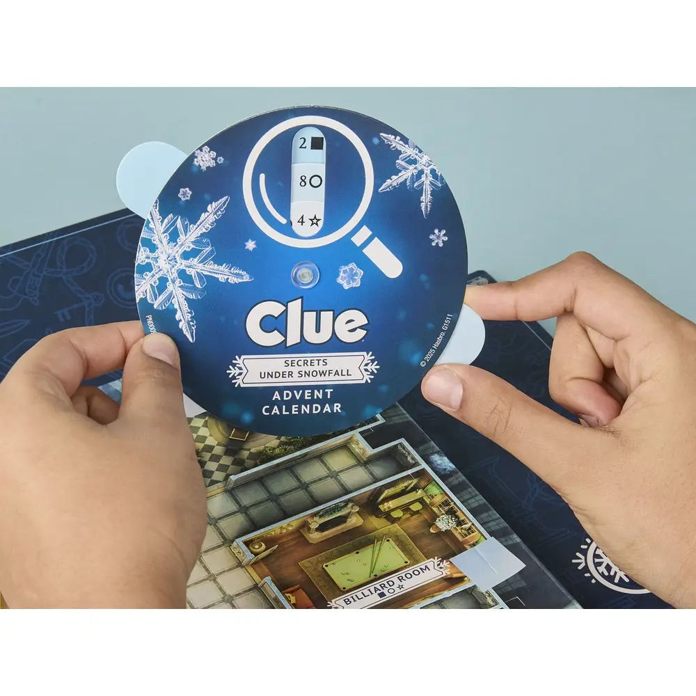 Cluedo Adventskalender Secrets Under Snowfall