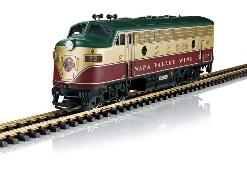 LGB L20580 Diesellokomotive Modellbahn Napa Valley F7 A LGB, L20580, Diesellokomotive, Modellbahn, Napa, Valley, F7, A, Lokomotive, Eisenbahn, Zug, Transport, Fahrzeug