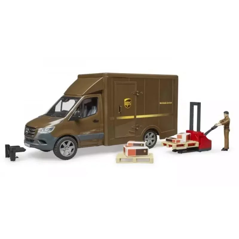Bruder 02678 Mb Sprinter Ups Mit Fahrer Und Zubehör Bruder, 02678, Mb, Sprinter, Ups, Mit, Fahrer, Und, Zubehör