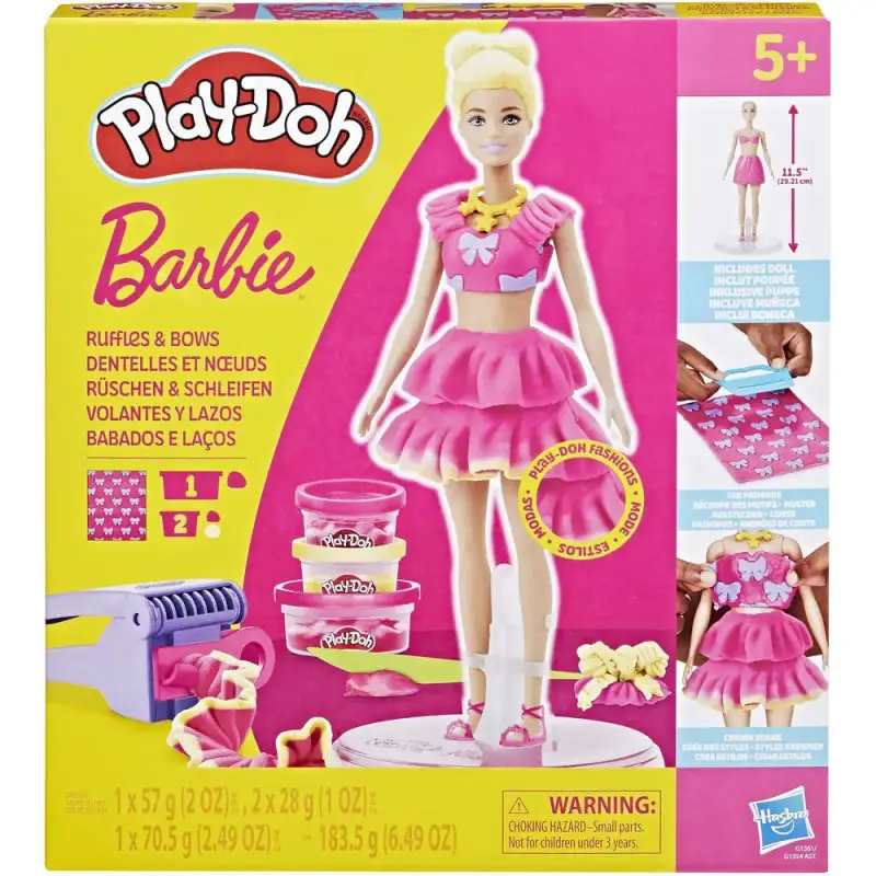 Play-Doh Barbie Ruffles And Bows