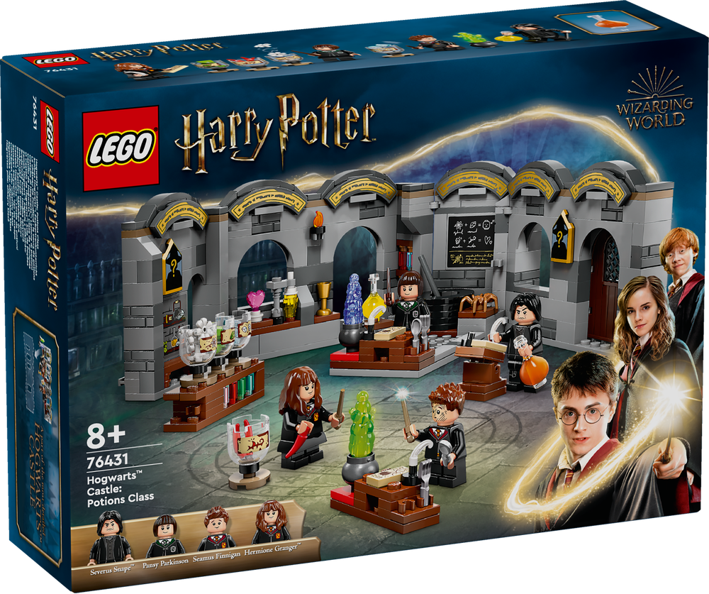 LEGO 76431 Harry Potter™ Schloss Hogwarts™: Zaubertrankunterricht LEGO, 76431, Harry, Potter™, Schloss, Hogwarts™:, Zaubertrankunterricht, Person, Gesicht, Kopf