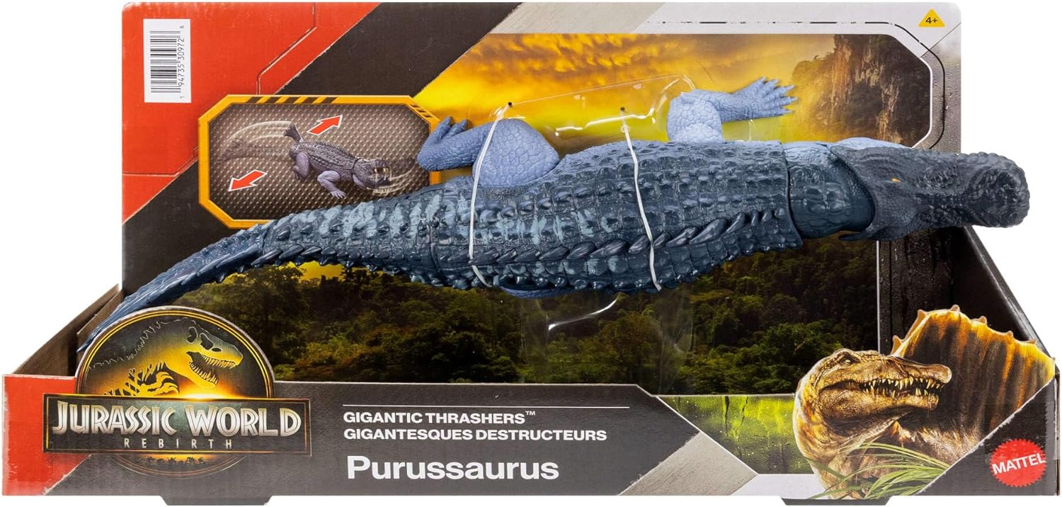 Jurassic World Gigantic Thrashers Purussaurus