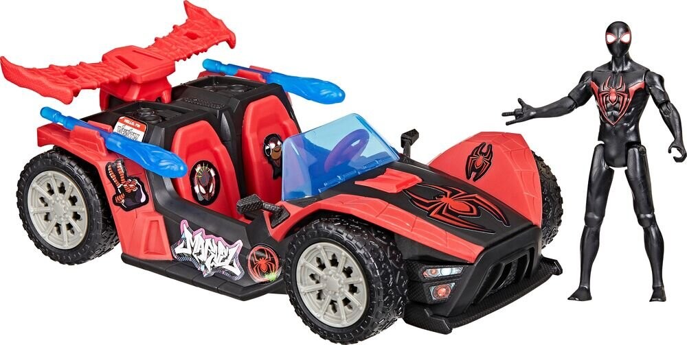 MARVEL Spiderman 10 cm Venomversus Miles Street Racer MARVEL, Spiderman, 10, cm, Venomversus, Miles, Street, Racer, Person, Rasenmäher, Werkzeug, Maschine, Rad, Person, Rasenmäher, Werkzeug, Maschine, Rad