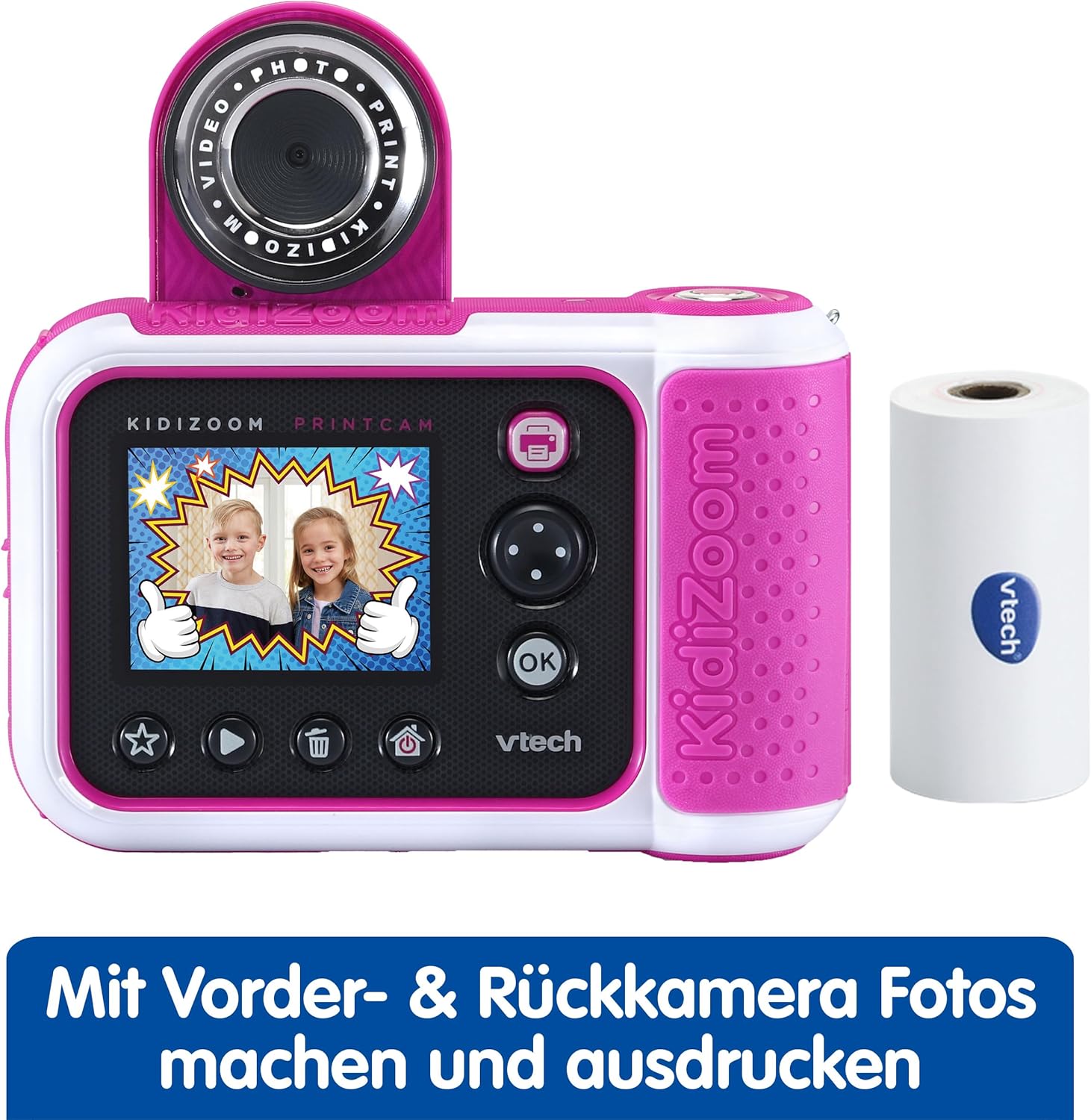 VTech KidiZoom Print Cam pink VTech, KidiZoom, Print, Cam, pink