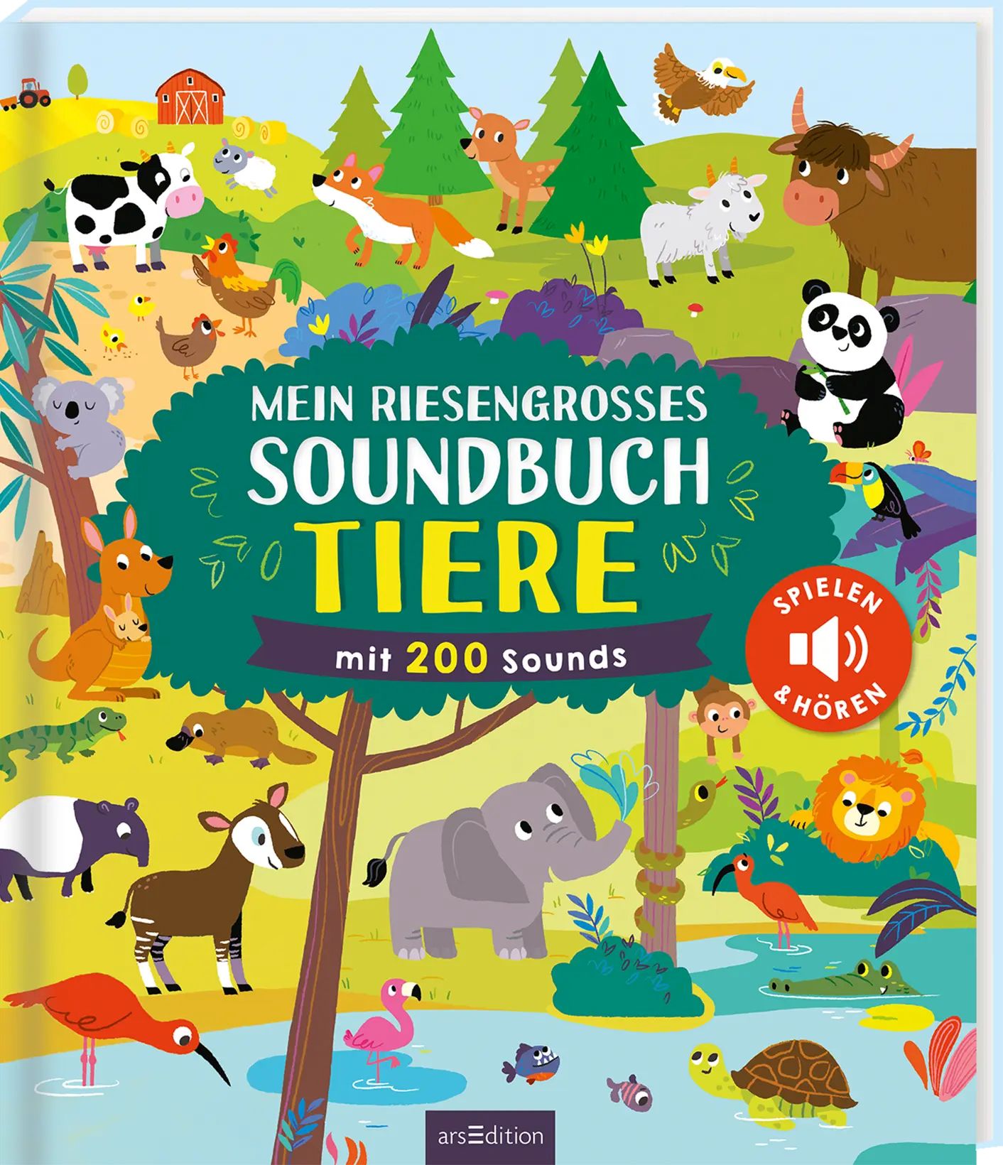 Mein riesengroßes Soundbuch Tiere Mein, riesengroßes, Soundbuch, Tiere, Leben, im, Meer, Schildkröte, Bär, Leben, im, Meer, Schildkröte, Bär