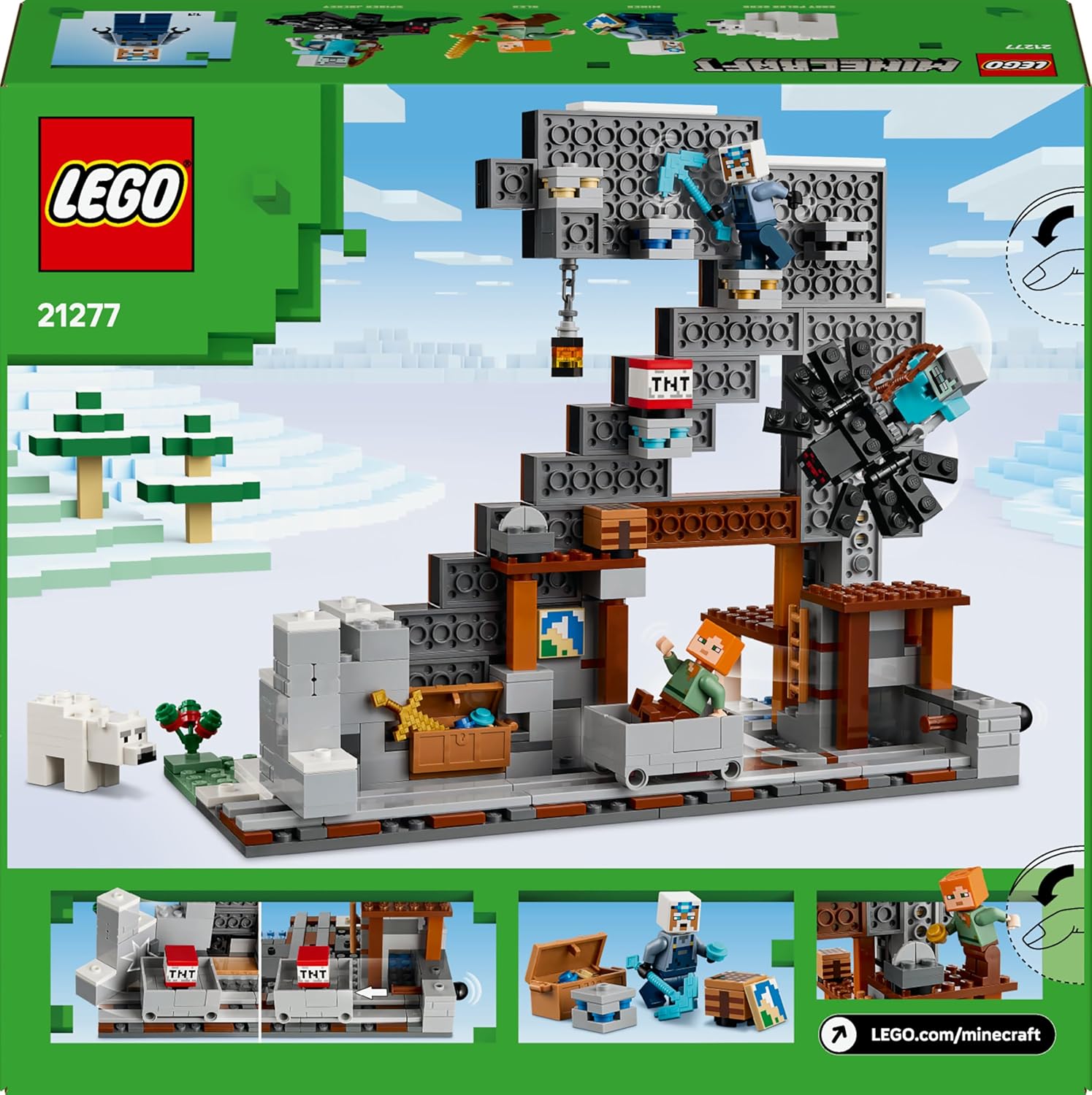 LEGO® Minecraft™ 21277 Die Spitzhackenmine