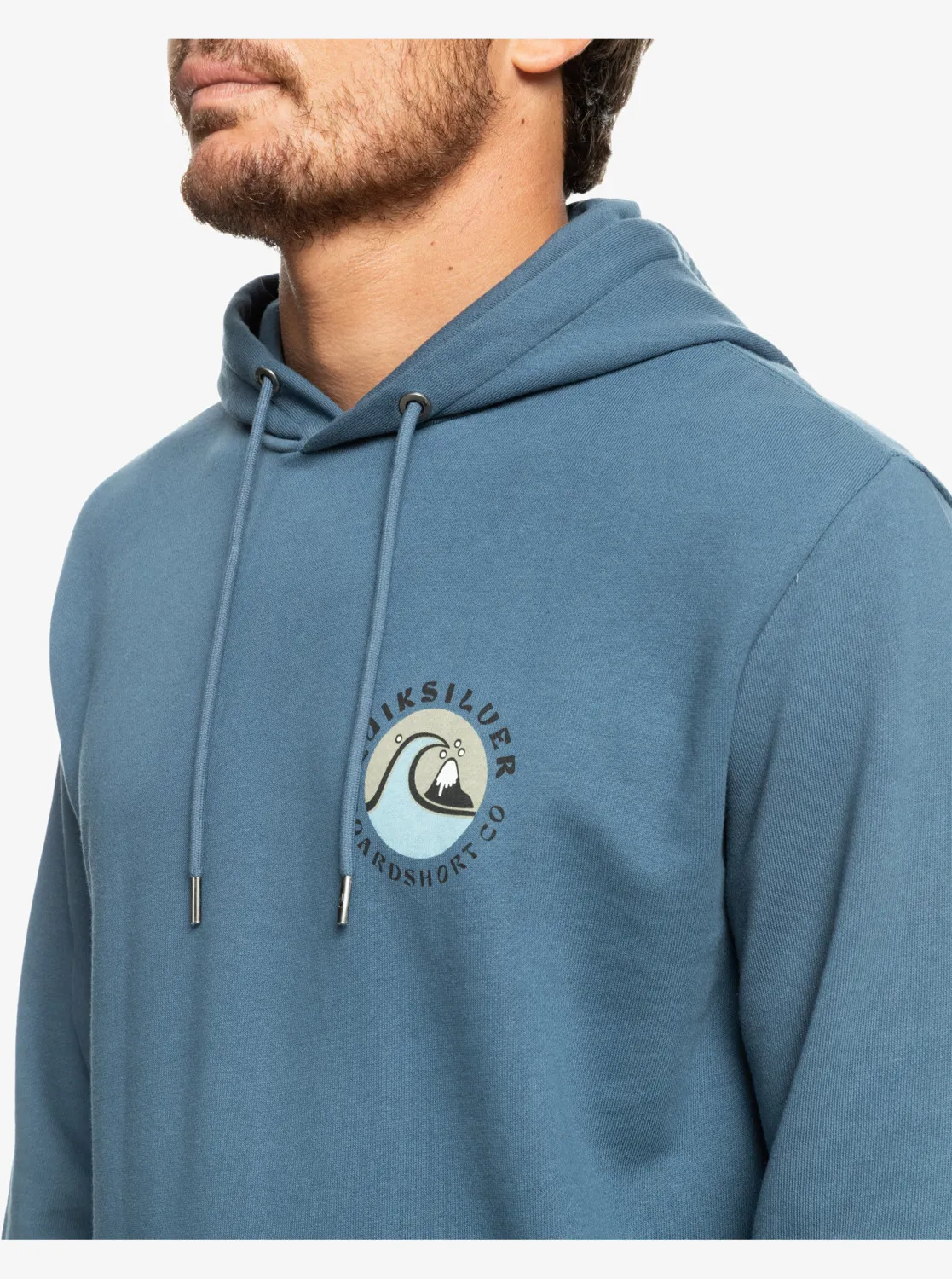 Quiksilver QS Bubble Stamp - Kapuzenpulli für Männer Denim GR. L
