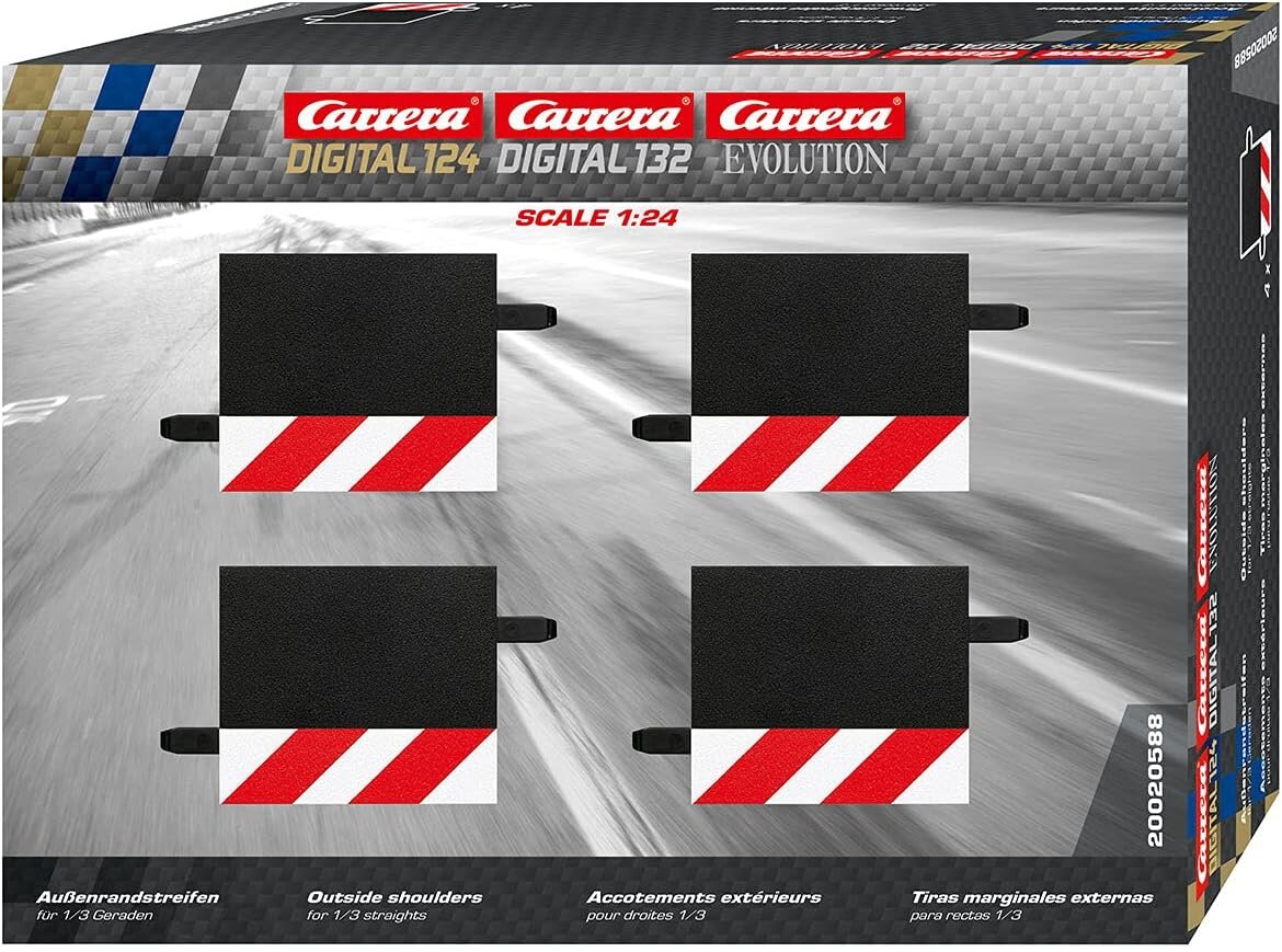 Carrera Randstreifen 1/3 Gerade 4 20020588 Carrera, Randstreifen, 1/3, Gerade, 4, 20020588, Zaun
