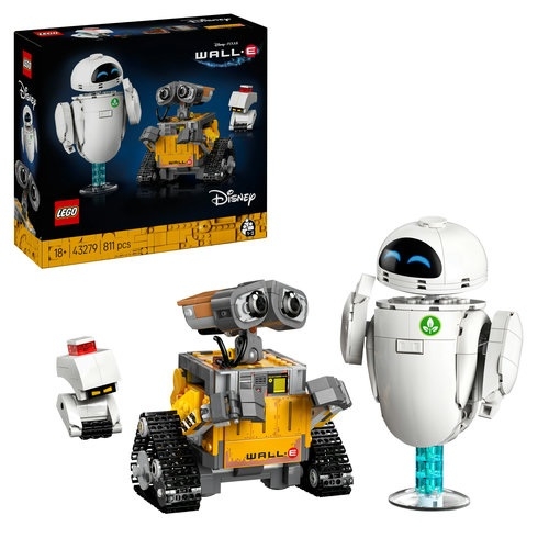 LEGO® Disney WALL-E und EVE 43279 Roboter, Helm