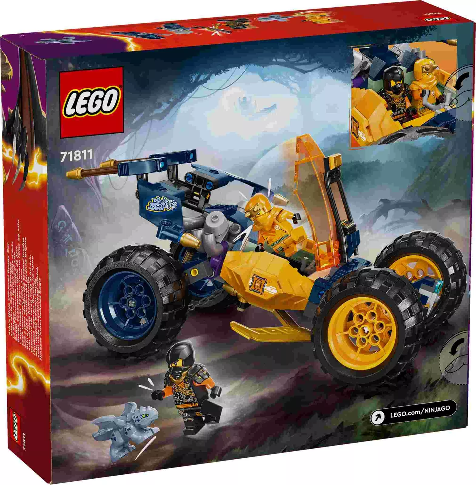 LEGO® NINJAGO® Arins Ninja-Geländebuggy 71811