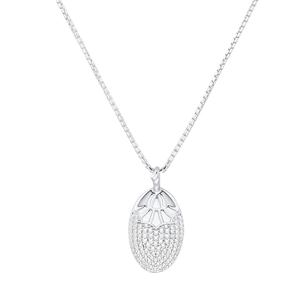 JOOP! Kette Venezia Silber 925 Damen Silber 42+3 cm 2036786 Zubehor, Schmuck, Halskette, Diamant, Anhänger