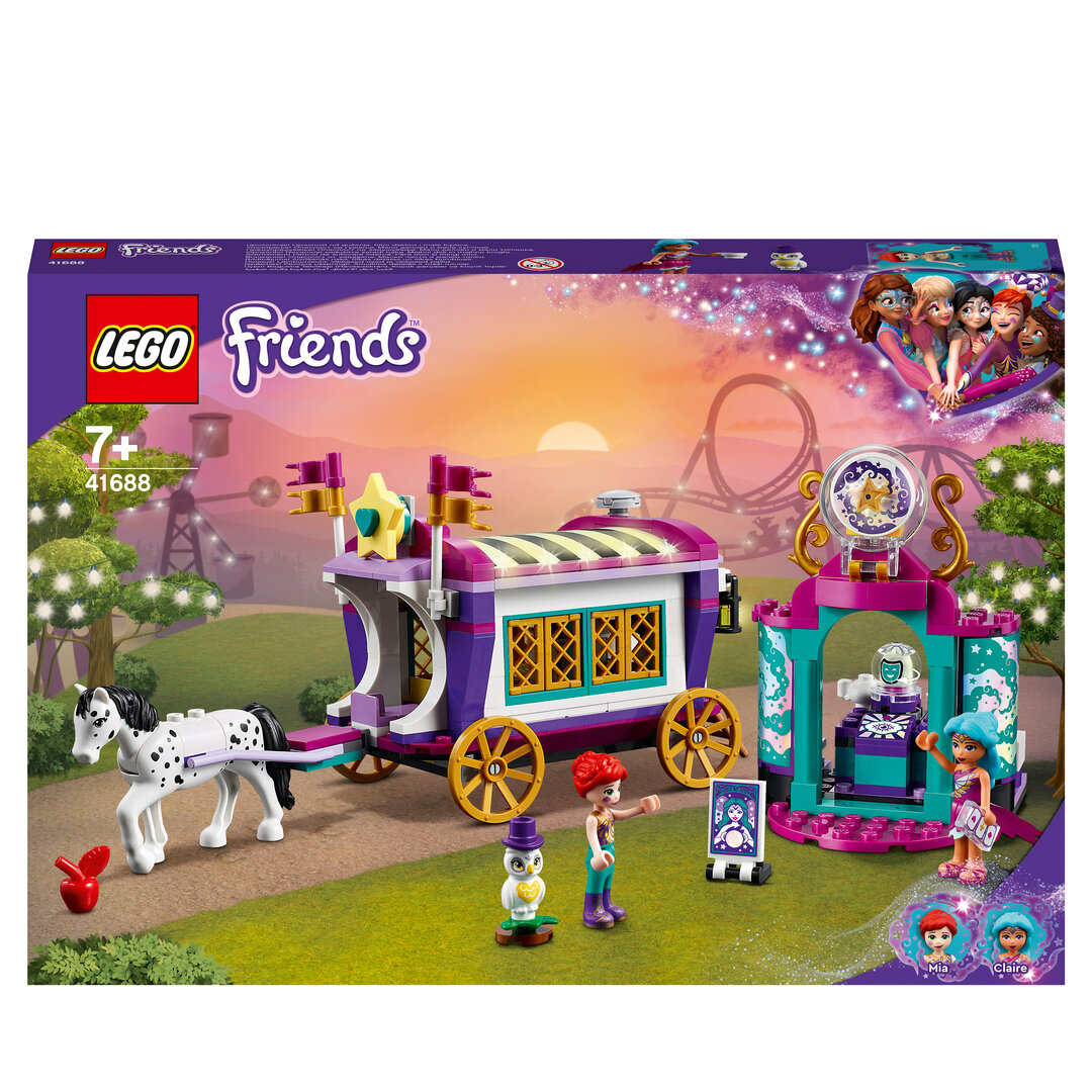 LEGO, Friends, Magischer, Wohnwagen, 41688, Maschine, Rad, Person LEGO Friends Magischer Wohnwagen 41688