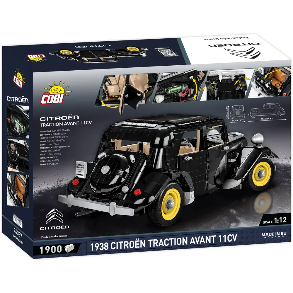 Cobi 24337  Citroen Traction Avant 11CV