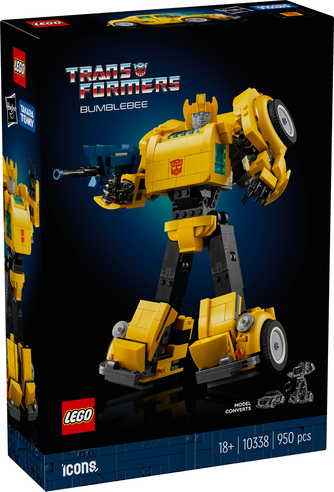 LEGO® Icons Transformers Bumblebee 10338