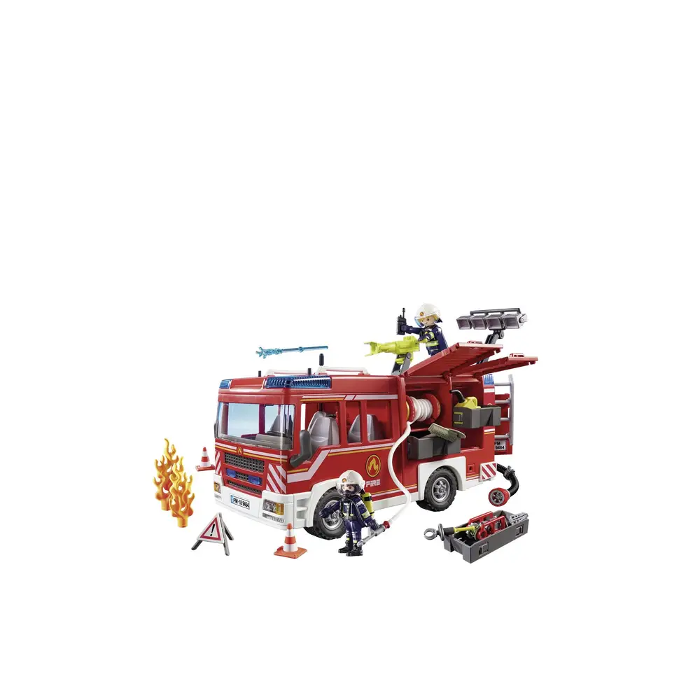 PLAYMOBIL 9464 City Action - Feuerwehr-Rüstfahrzeug mit Licht & Sound