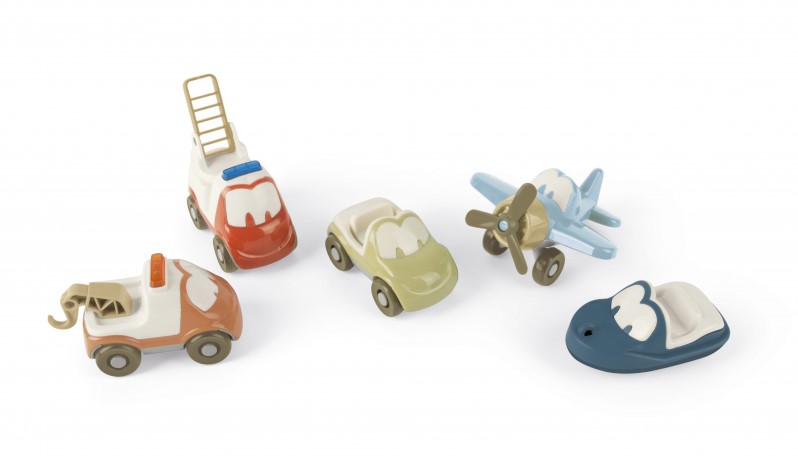 Dantoy 5652 BIO Funcars - Fahrzeug-Set aus Bioplastik in Geschenkbox Dantoy 5652 BIO Funcars - Fahrzeug-Set aus Bioplastik in Geschenkbox