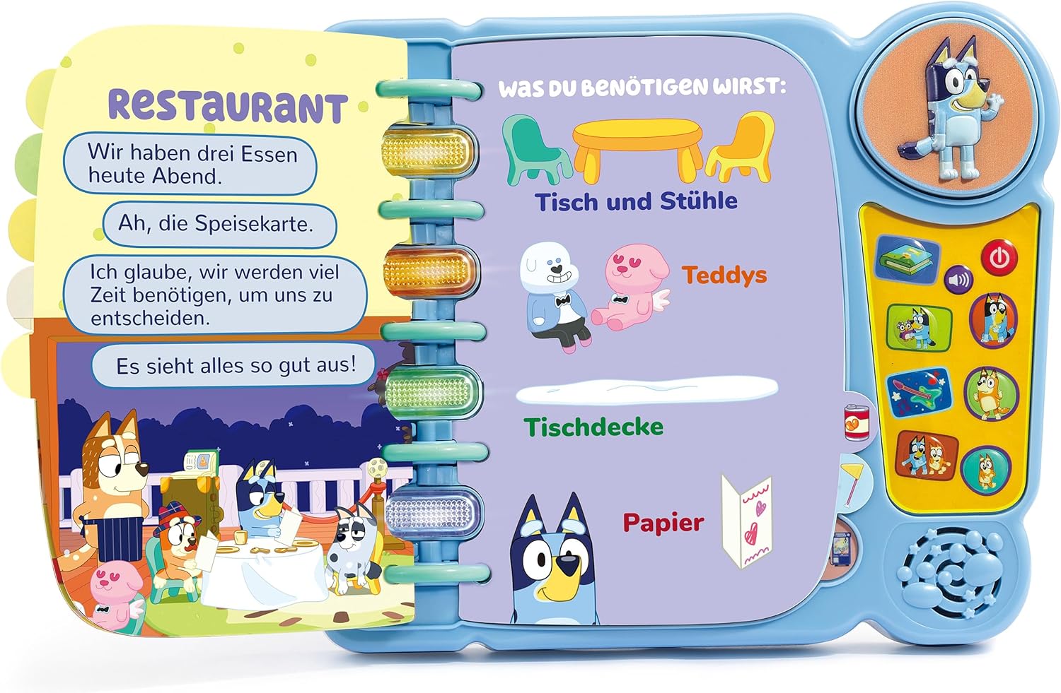VTech Bluey Lernspielbuch VTech, Bluey, Lernspielbuch