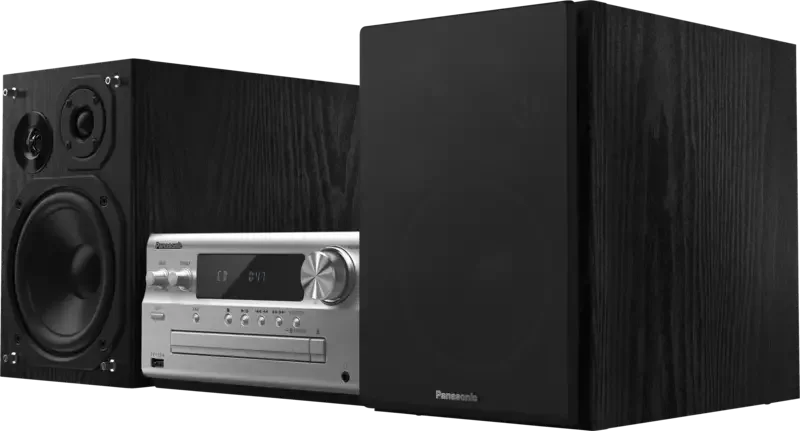 Panasonic SC-PMX802E Micro-Stereo-System Silber
