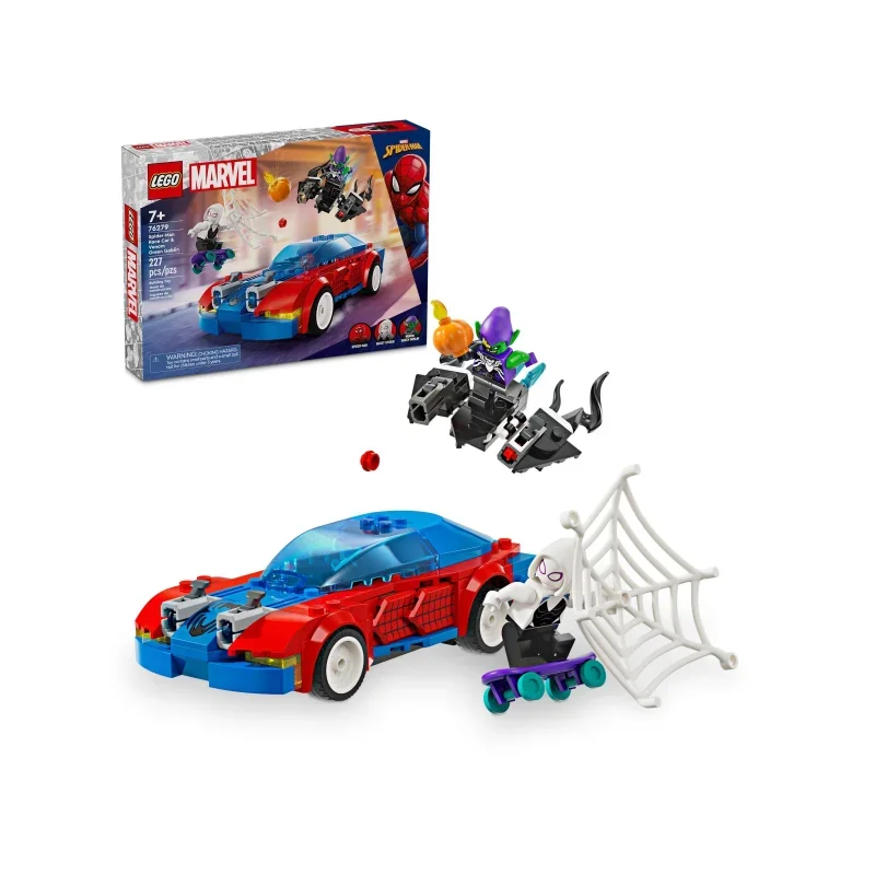 LEGO 76279 Marvel Spider-Mans Rennauto & Venom Green LEGO, 76279, Marvel, Spider-Mans, Rennauto, &, Venom, Green