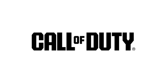 „Call of Duty“ – offizielles Wortmarken‑Logo der erfolgreichen Shooter‑Franchise Call of Duty‑Logo – grafischer Schriftzug in blockiger Majuskel-Typografie (dunkelweiß auf Rauch‑ oder Dunkelgrau‑Hintergrund)
