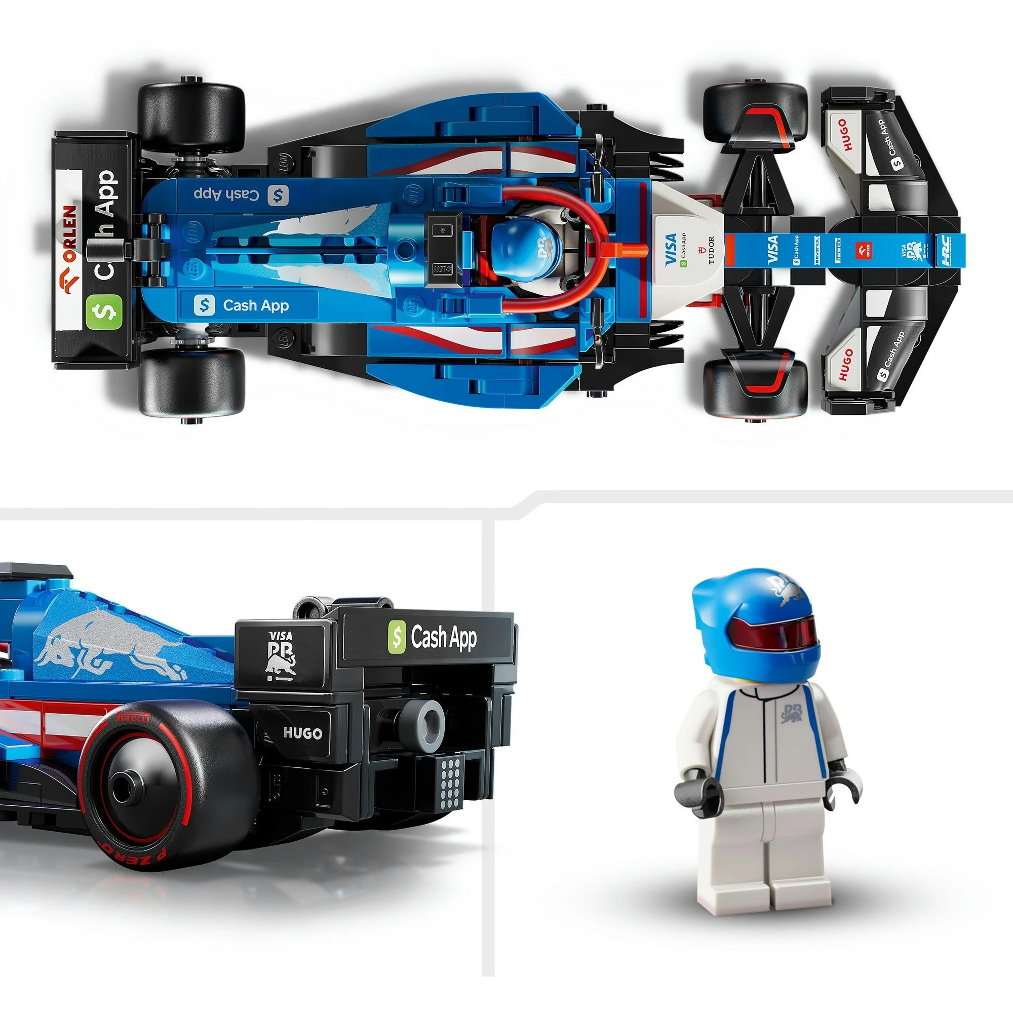 LEGO® Speed Champions Visa Cash App RB VCARB 01 F1 Rennauto 77246