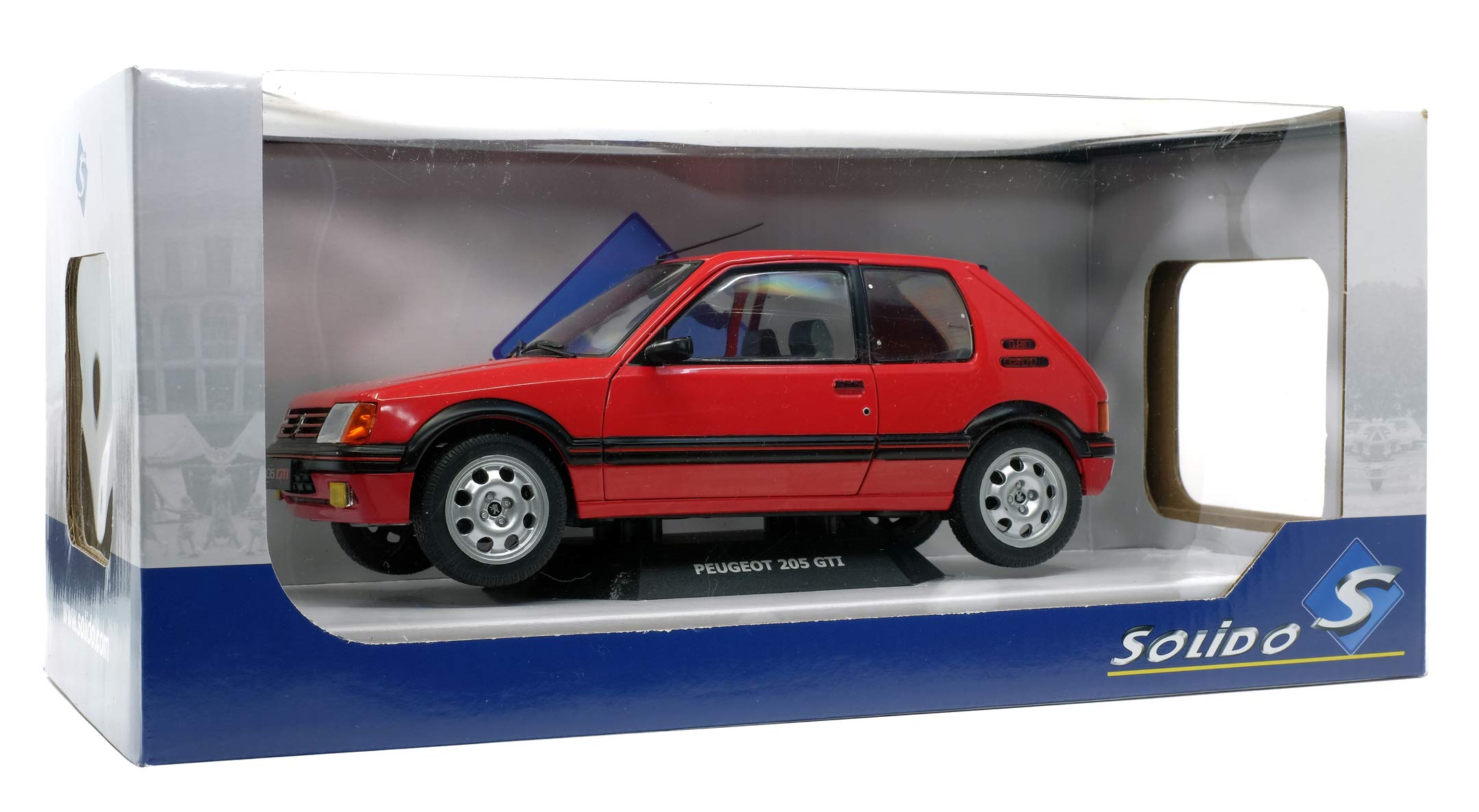 Solido PEUGEOT 205 GTI MK1 1:18 1988  421184410