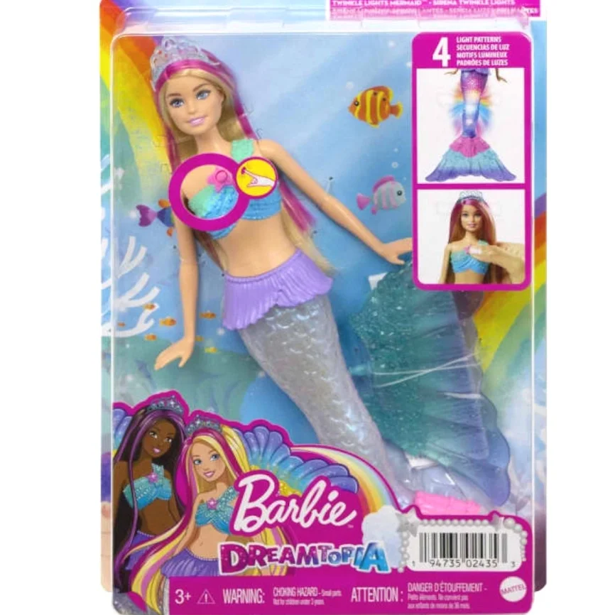 Barbie® Zauberlicht Mee Malibu Puppe HDJ36