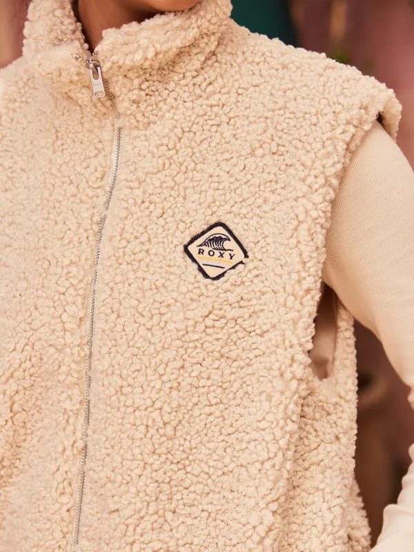 ROXY Cut The Night - Weste aus Polarfleece für Frauen GR. L