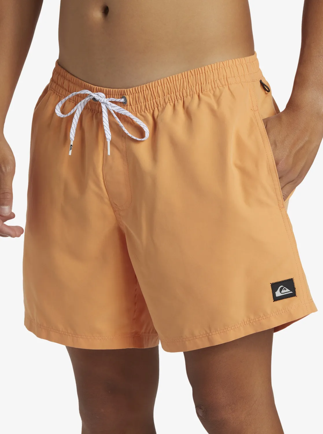 Quiksilver Everyday Solid Volley 15" - Schwimmshorts für Männer Hellorange GR. L