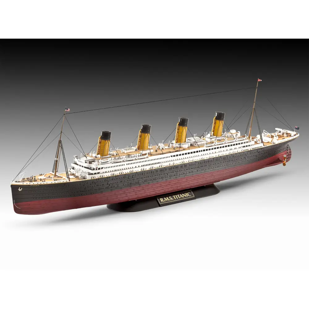 Revell 05727 Geschenk-Set R.M.S. Titanic – Doppelmodell 1:700 & 1:1200