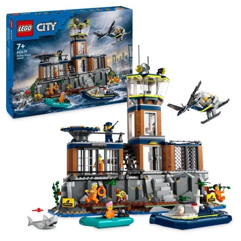 LEGO 60419 Polizeistation Auf Der Gefängnisinsel LEGO, 60419, Polizeistation, Auf, Der, Gefängnisinsel