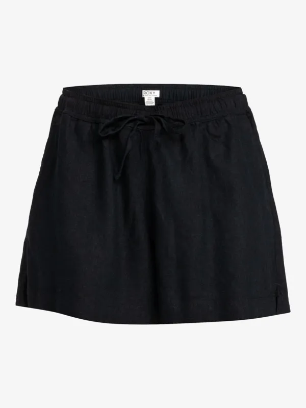 ROXY Lekeitio Break - Strand-Shorts mit elastischem Bund für Frauen GR. L